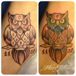 mark-tattoo-torrejon-ardoz-tatuaje-old-school-pierna-buho