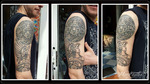 mark-tattoo-torrejon-ardoz-tatuaje-negro-gris brazo-polinesio