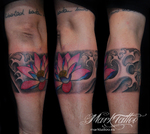 mark-tattoo-torrejon-ardoz-madrid-tatuaje-oriental-antebrazo-brazalete-loto-olas