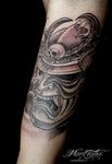 mark-tattoo-torrejon-ardoz-madrid-tatuaje-oriental-brazo-kabuto-samurai