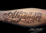 mark-tattoo-torrejon-ardoz-tatuaje-letras-caligrafia-antebrazo-alejandro
