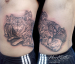 mark-tattoo-torrejon-ardoz-madrid-tatuaje-realismo-costado-lobos-manada