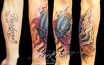 mark-tattoo-torrejon-ardoz-tatuaje-cover-antebrazo-nombre-carpa-color